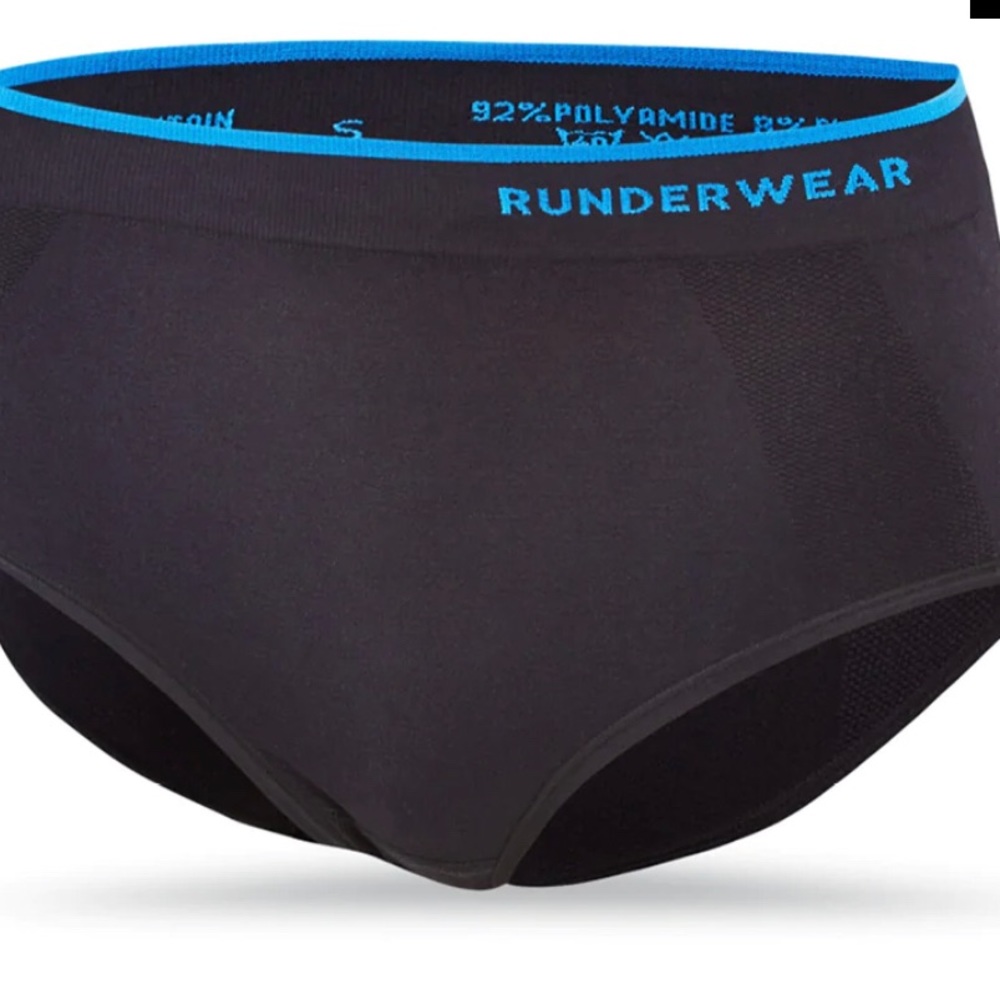 6 Runderwear Women's Running Briefs Size L NEW